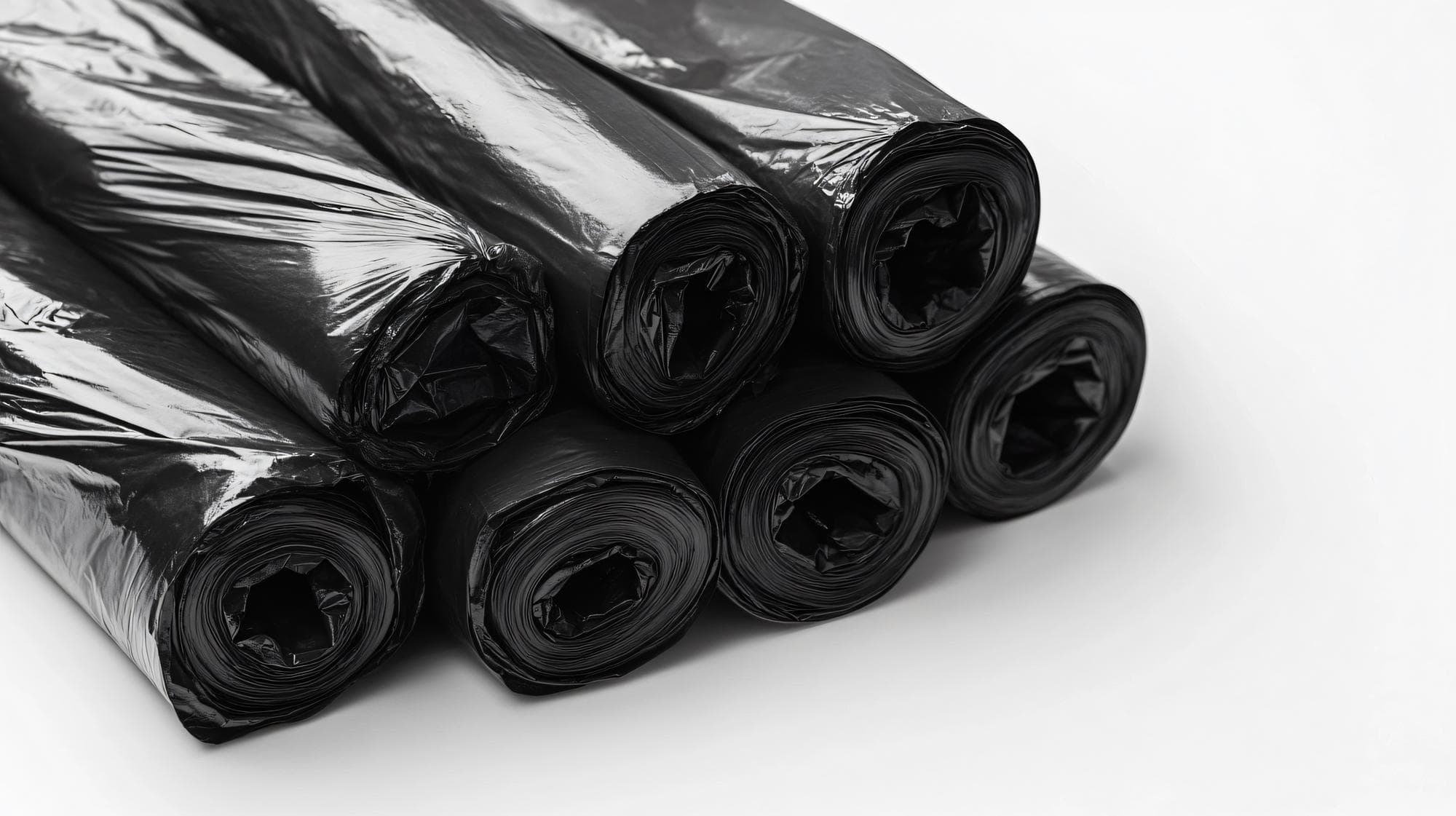 16 Gal Heavy Duty Black Can Liners - view 2